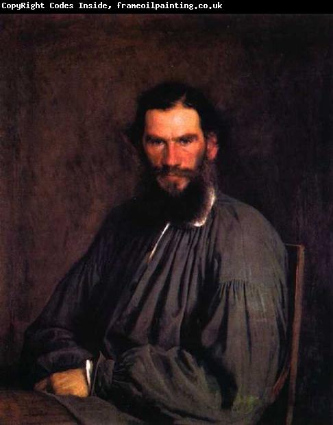 Ivan Kramskoi Leo Tolstoy